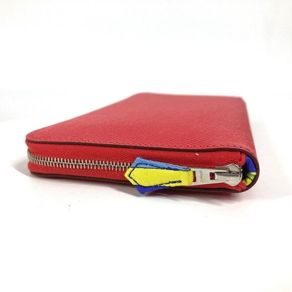 HERMES Azap Long Silk-In Long wallet Zip Around Long Wallet Unused - Picture 8 of 14